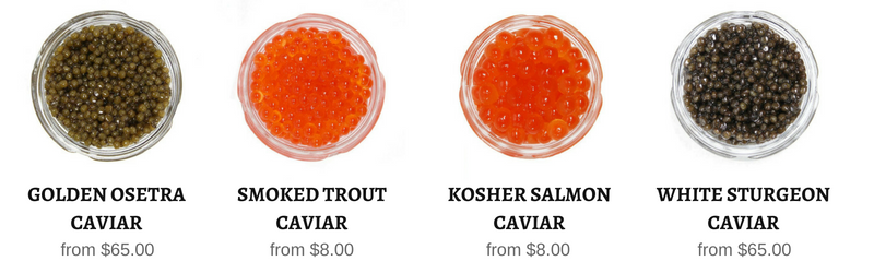 sustainable fresh farm-raised caviar